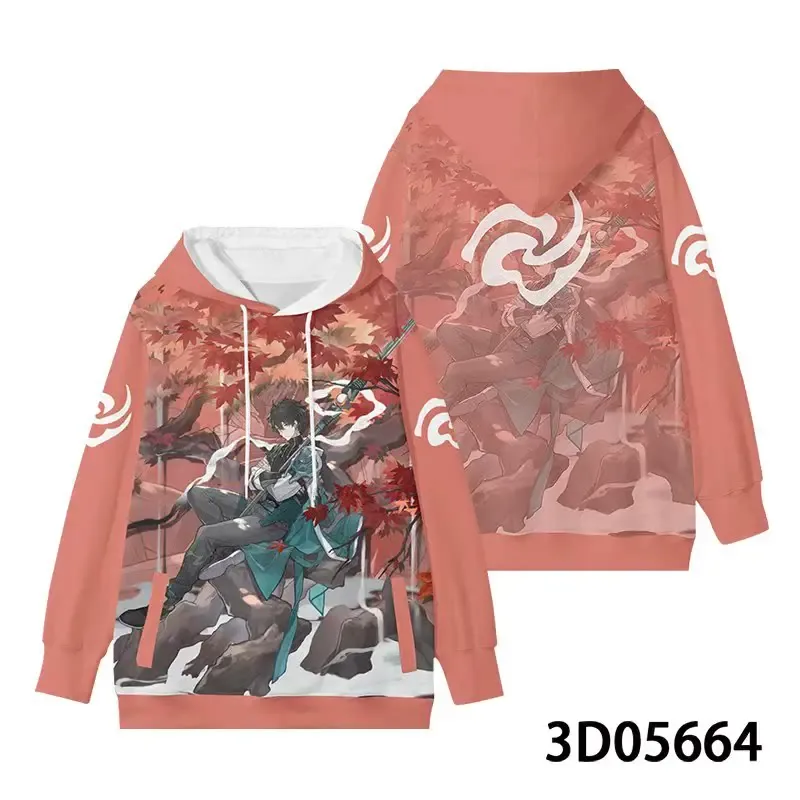 ใหม่เกมHonkai: Star Railทั้งหมดบทบาทเล่นHoodies 3Dพิมพ์อะนิเมะเสื้อกันหนาวขนาดใหญ่ผู้ชายผู้หญิงแขนยาวTracksuit Pullover — image 16
