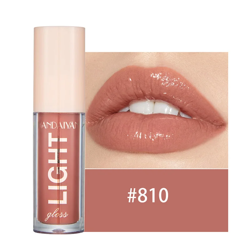 12 Χρώματα Mirror Pearl Lip Gloss μακράς διαρκείας Ενυδατική λάμψη Glitter Lip Glaze Αδιάβροχο γυαλί υγρό κραγιόν Γυναικείο μακιγιάζ