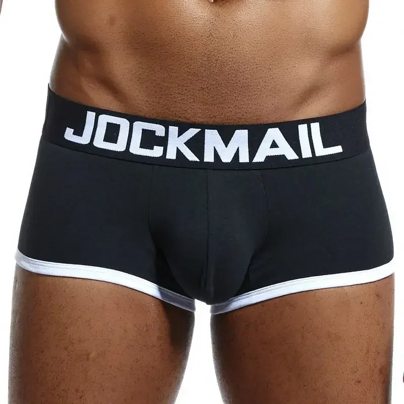 Mens Underwear Jockstrap Boxer Trunks Gay Penis Pouch Cueca Boxer Calzoncillos Hombre Man Boxer Shorts Sleepwear Gay Panties — image 27