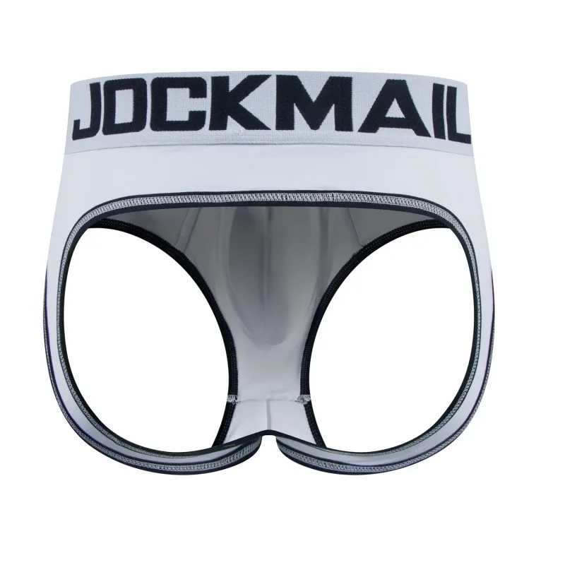 Nam Không Đáy Đồng Tính Quần Lót Hở Lưng Quần Đùi Jockstrap Ẻo Lả Dương Vật Túi Đẩy Lên Quần Lót Calzoncillos Hombre Trơn Trượt — image 8