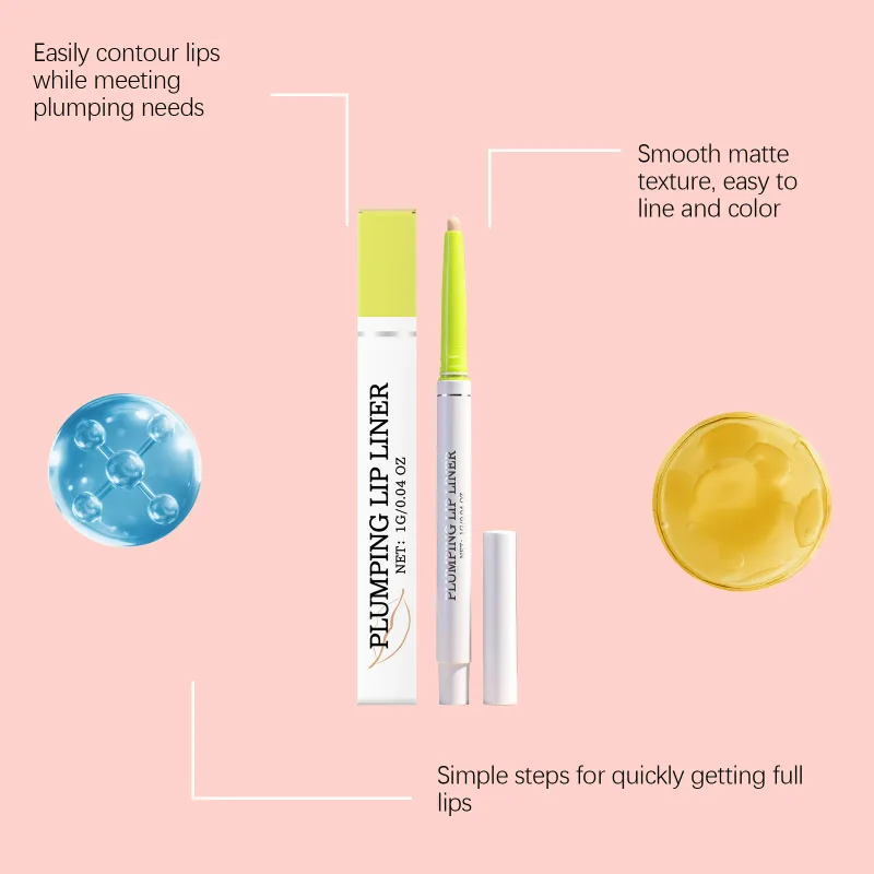 Plumping Lip Liners Pencil Freedom Define Lip Lasting Pigment Αδιάβροχη ελαφριά φυσική καθημερινή χρήση Μακιγιάζ Matte Lipliner στυλό — image 3
