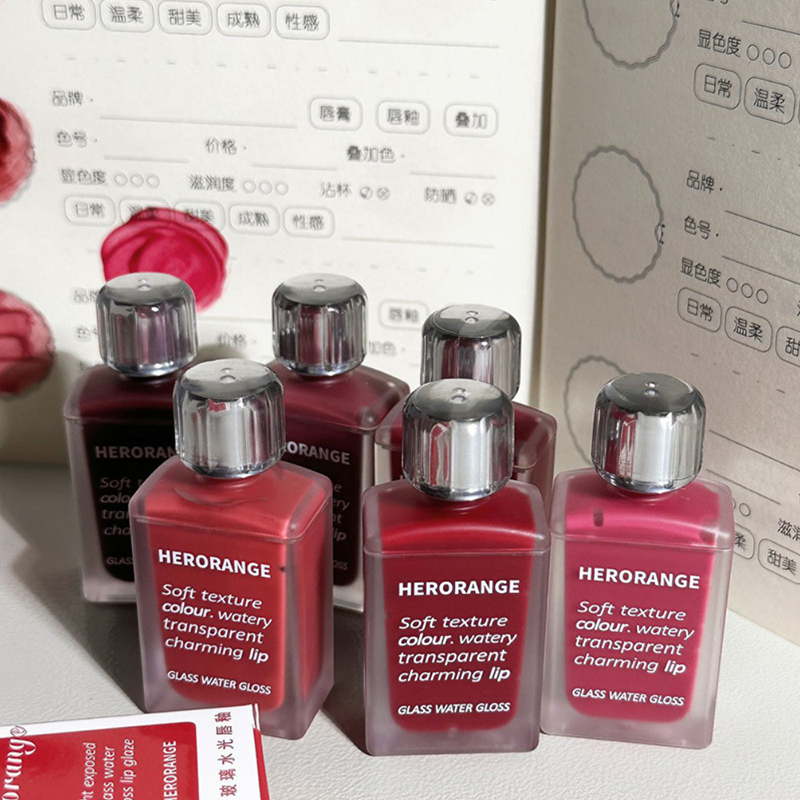 Light Glass-Like Lip Lacquer - Mirror Shine Hydrating Formula; Smudge-Proof Long-Wear and Skin-Brightening — image 2