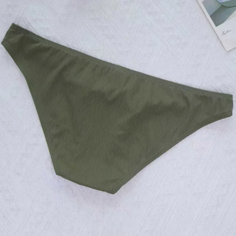 Men Gay Sexy Briefs Front Open Soft Underpants Men Low Rise Underwear Breathable Quick Dry Panties Sexy Torys For Man Lingerie — image 2