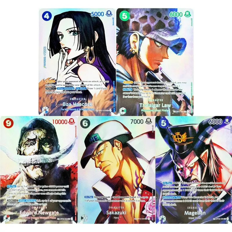 Full Set One Piece Card Game SP Rare Card Complete Collection Υψηλής ποιότητας DIY Replica Anime Foil Proxy Card [Αγγλικά/Ιαπωνικά]