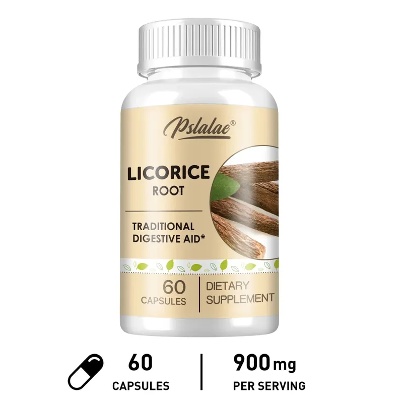 Licorice Root - High Strength Antioxidant Supplement Supports Heart Health Non-GMO Digestive Health Support