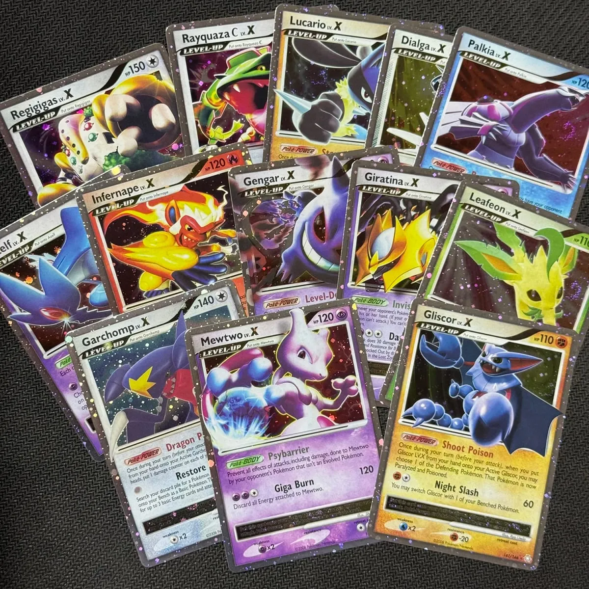 כרטיסי פרוקסי Dragonite Legends Awakened Charmander Stormfront Gengar LV.X Rayquaza C Leafeon Majestic Dawn Blastoise Holo — image 5
