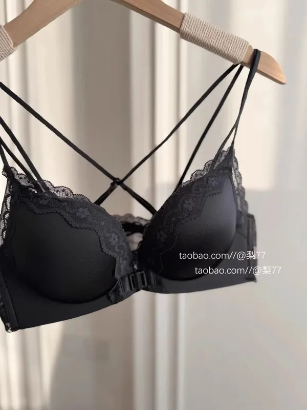 Σετ σουτιέν με μπροστινό κουμπιά Leopard Print Push Up Petite γυναικεία εξώπλατα σέξι εσώρουχα για πάρτι Βελτιώστε το μπούστο Show Larger S-XL — image 9