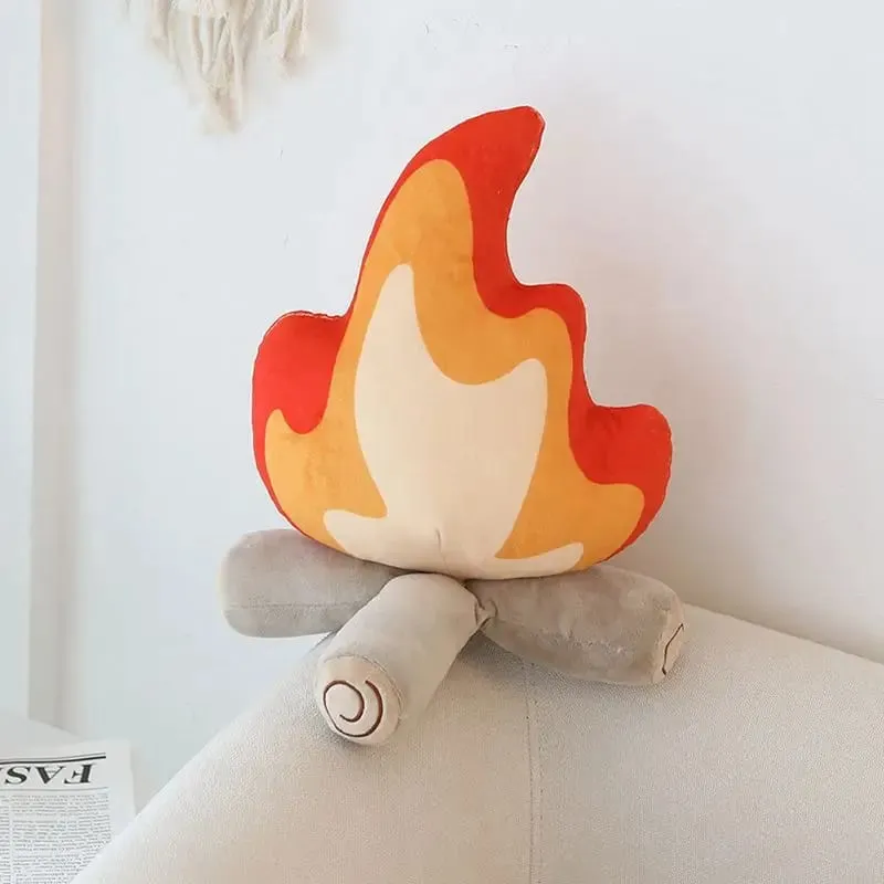 30cm/45cm Funny Simulation Bonfire βελούδινο παιχνίδι μαλακό γεμισμένο καρτούν κούκλα φωτιά Σαλόνι Μαξιλάρι δαπέδου Διακοσμητικό μαξιλάρι Δώρο — image 9
