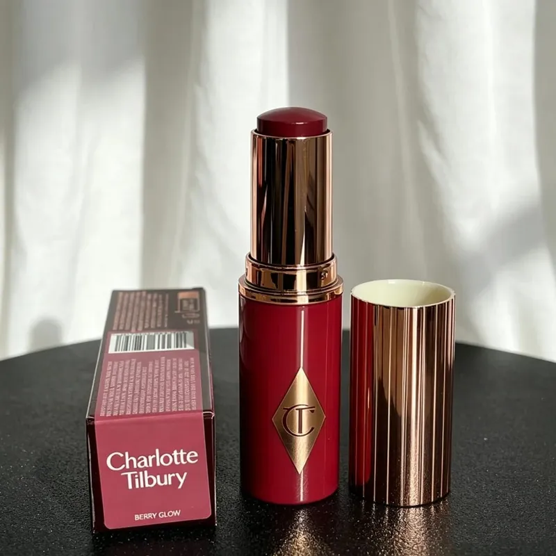 Charlotte Tilbury Bronze Contour Wand Matte Blendable & Blush Stick Radiant Buildable Natural Glow Δώρο μακιγιάζ προσώπου που διαρκεί