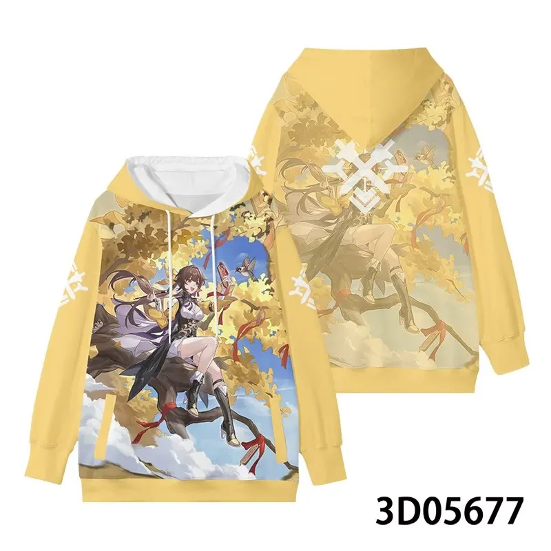 ใหม่เกมHonkai: Star Railทั้งหมดบทบาทเล่นHoodies 3Dพิมพ์อะนิเมะเสื้อกันหนาวขนาดใหญ่ผู้ชายผู้หญิงแขนยาวTracksuit Pullover — image 10