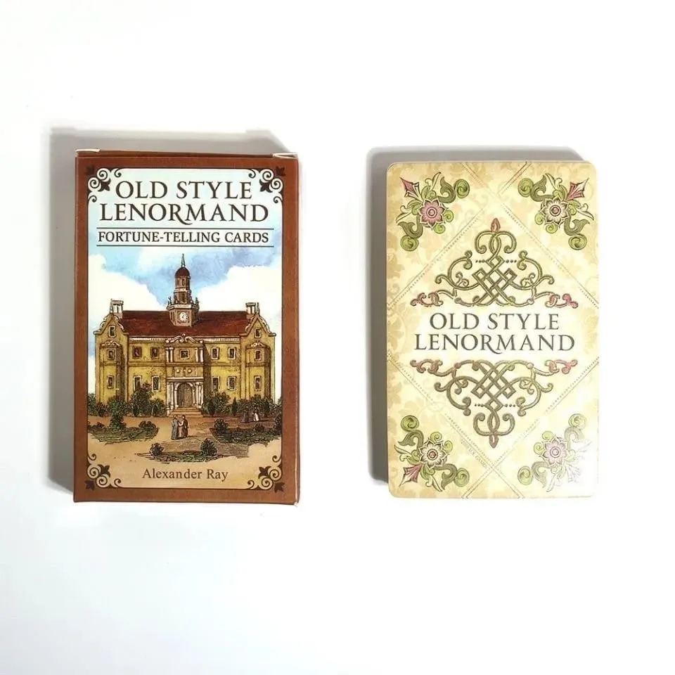 Old Style Lenormand Fortune-Telling Cards Αγγλική Έκδοση A 38 Oracle Deck Divination Fate Επιτραπέζια παιχνίδια Τράπουλες — image 2