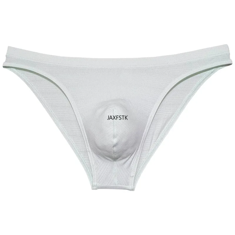 Ultrathin Briefs Men's Underwear Enhancing Pouch Male Bikini Low Rise Underpants Summmer Single Layer Everyday Comfort — image 10