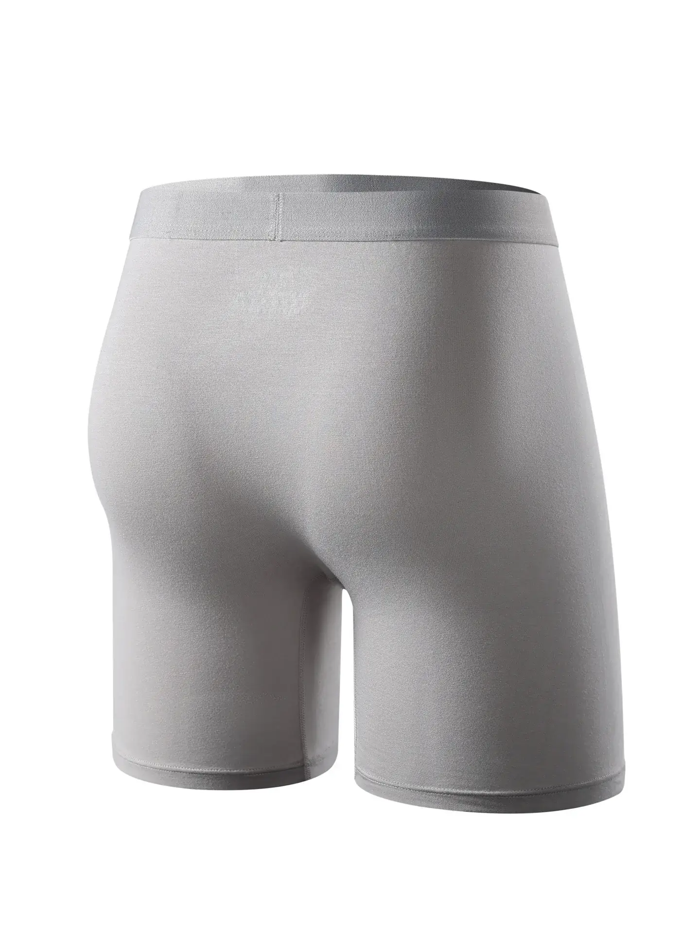 5pcs 95% Bamboo Fiber 5% Spandex Men's Length Long Leg Boxer Classic Design Comfortflex Waistband Underwear Man Sports