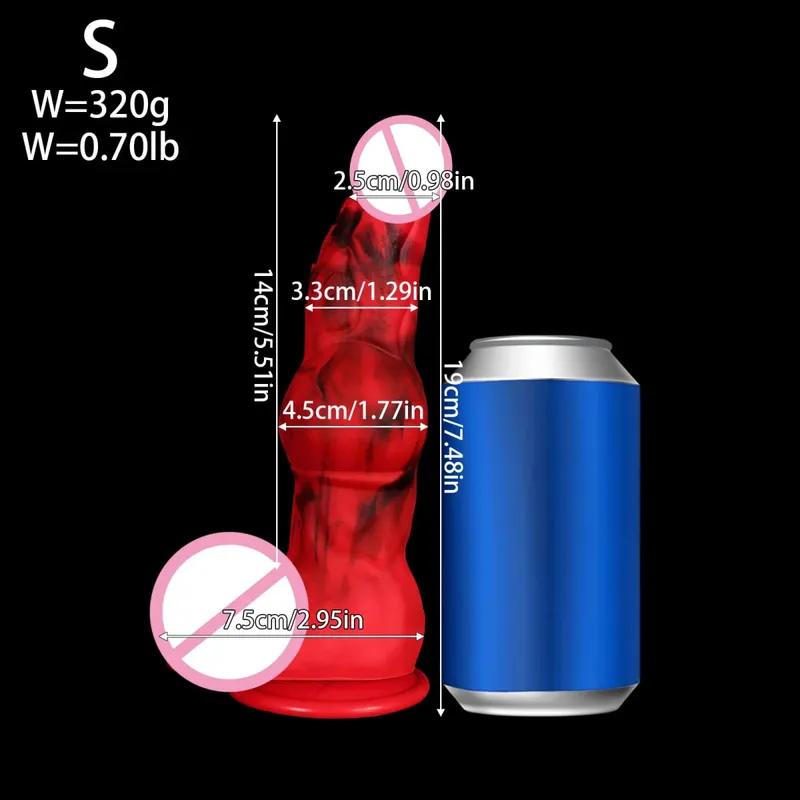 Various Styles Of Dog Penis Silicone Big Dildo With Suction Cup Vaginal Stimulation Masturbator Cock Adult Toys Women Sex Toys