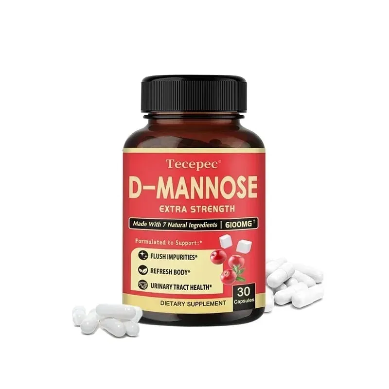 D-Mannose - Suplemento Orgânico de Cranberry para Apoiar a Saúde do Trato Urinário e da Bexiga e Reduzir Infecções do Trato Urinário