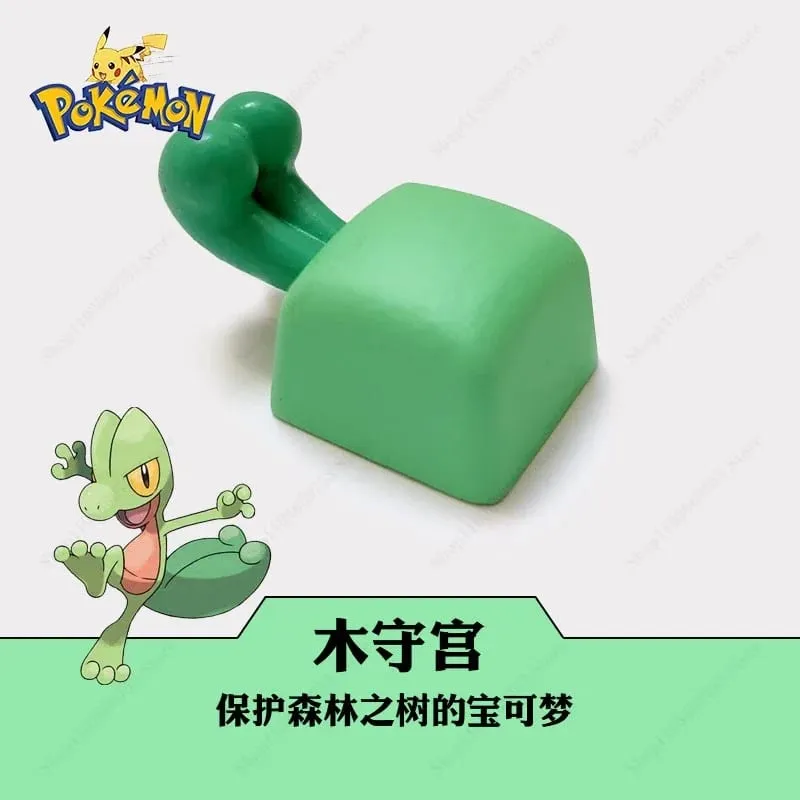 Pokemon Anime Cute Tail Keycaps Pikachu Gengar Eevee Keyboard Cap for Cross Shaft Μηχανικό πληκτρολόγιο 3D Resin Keycaps Το καλύτερο δώρο — image 28