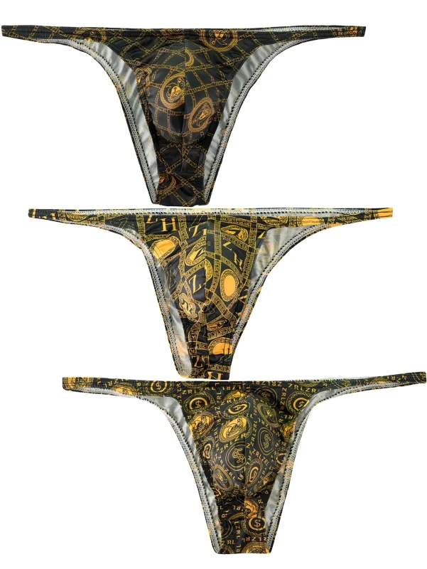3pack Sexy Men Briefs Underwear Bikini Breathable Male Panties Gay Perspective Underpants Slips Homme Sexy Panties HT82