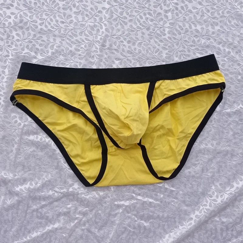 全新男內褲內褲棉混紡彈性低腰男 M~2XL 袋彈性夏季四季