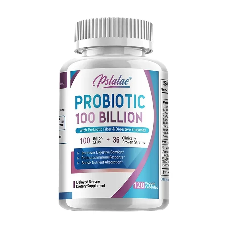 Probiotics 100 Billion - Help with Intestinal Health Nutrient Digestion Weight Management Bloating Relief Calorie Control
