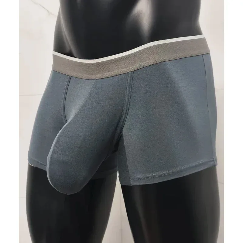 2026 Modal Men's Boxer Shorts Large Pockets Comfortable Fashionable Sexy Underwear — image 3