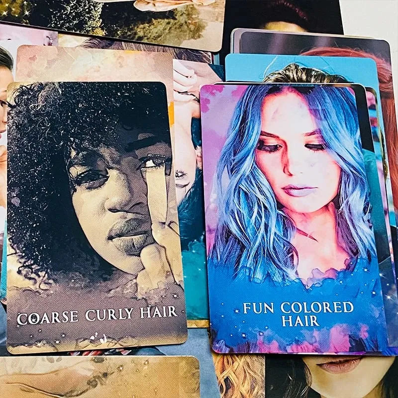 Who Is It Oracle Cards 78 Cards Divination Deck English Vision Edition Επιτραπέζιο παιχνίδι Ταρώ για πάρτι