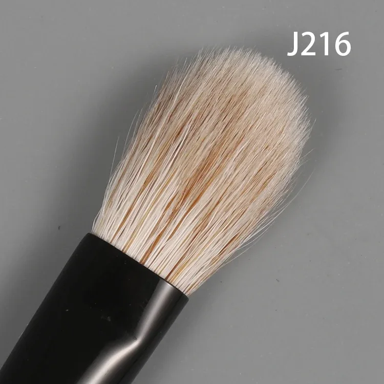 Μαλακό Saibikoho Goat Hair Eye Shadow Brush Blending Brush Επαγγελματικό χειροποίητο πινέλο μακιγιάζ Βούρτσες μακιγιάζ με λαβή από ξύλο Ebony — image 12