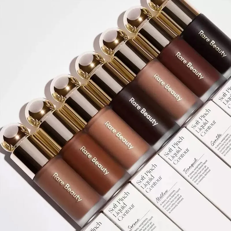 Rare Beauty 3D Face Contour Liquid Bronzer Shade Smooth Highlight Καθρέφτης Διαρκής Φυσική Σκιά Μύτης Αδιάβροχο Brighten Μακιγιάζ