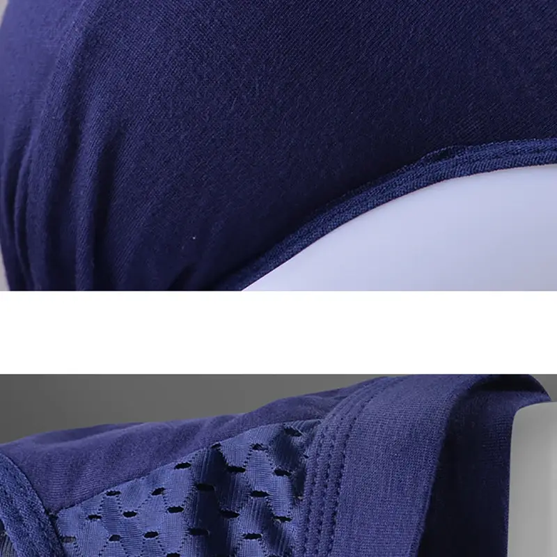 Sous-vêtements pour hommes, culotte triangulaire fine et respirante, slip en soie glacée, en maille, pantalon d'angle carré Sexy pour hommes