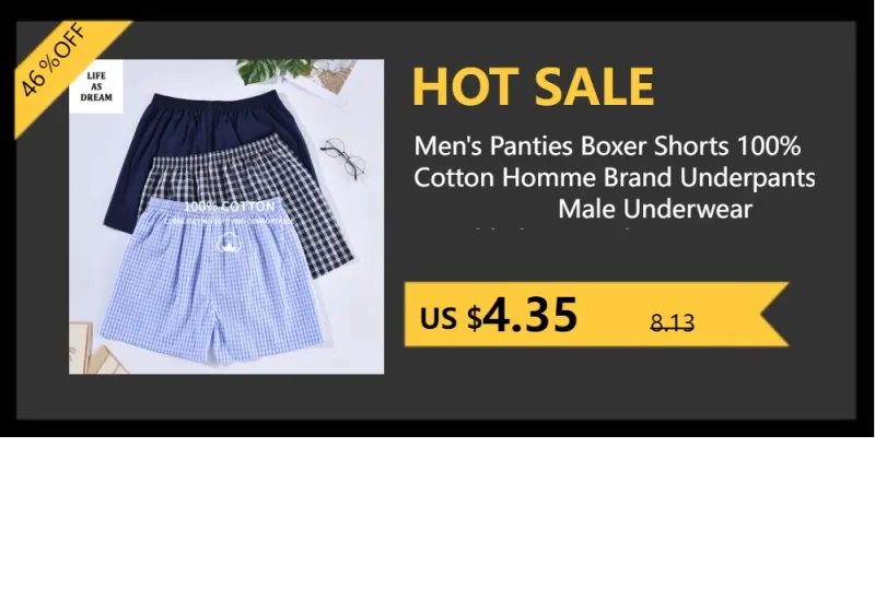 1 Cái/Quần Lót Nam Mới Quần Lót Nam Quần Đùi Nam Jockstrap Quần Thoải Mái Trượt Quần Lót Cotton Thoáng Khí Nam Quần Đùi