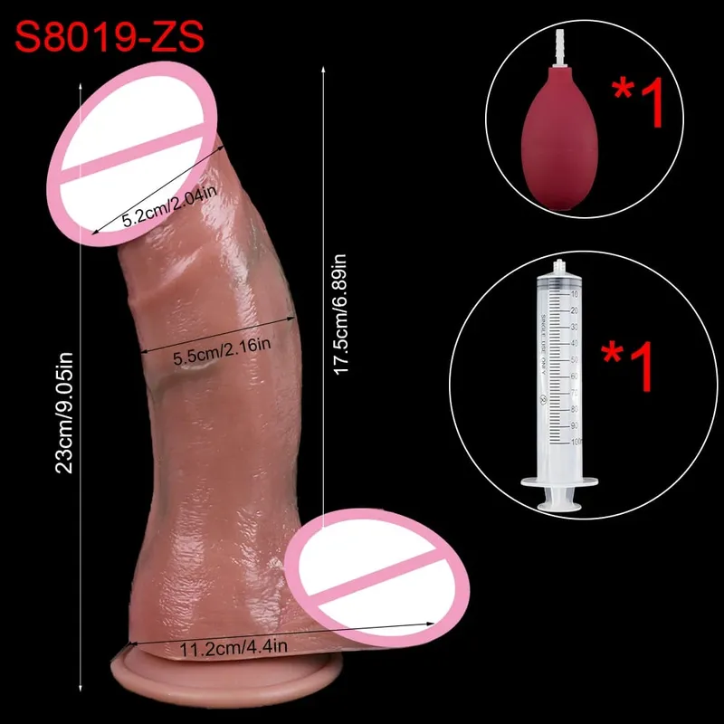 5 Styles Ultra Squirting Dildo Anal Plug Sex Toys For Men Women Gay Masturbator Ejaculating Adult Toys — image 23