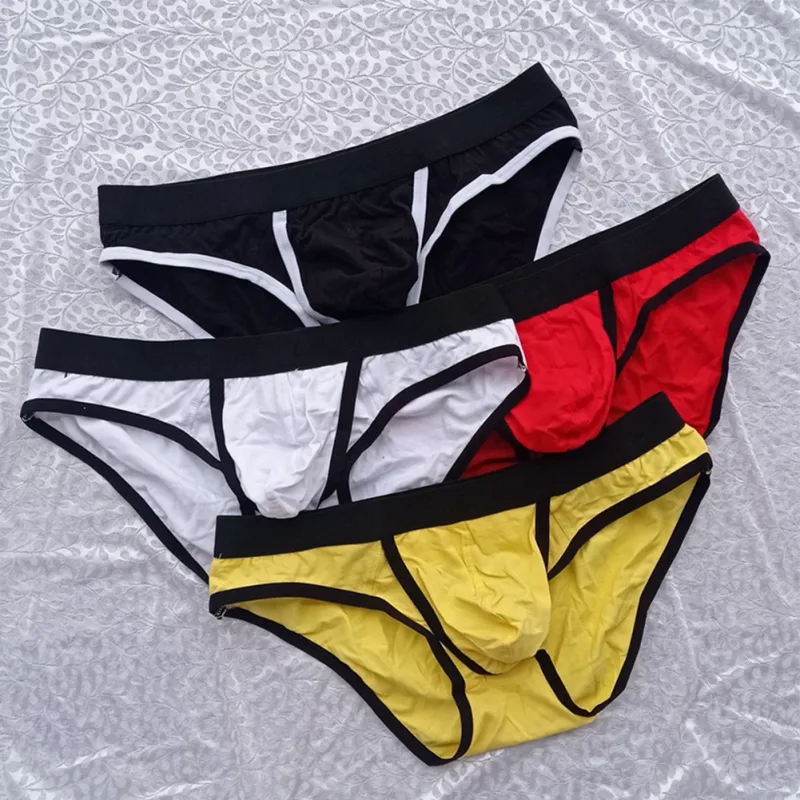 全新男內褲內褲棉混紡彈性低腰男 M~2XL 袋彈性夏季四季 — image 8