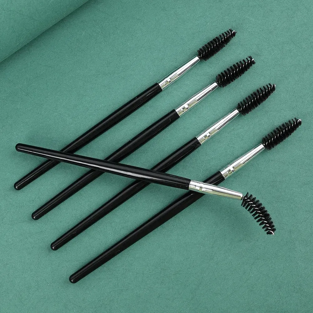 3/5/10pcsoft escova de sobrancelha escova de cílios profissional contorno olho sobrancelha delineador pincéis de maquiagem olhos mistura pincéis cosméticos — image 3