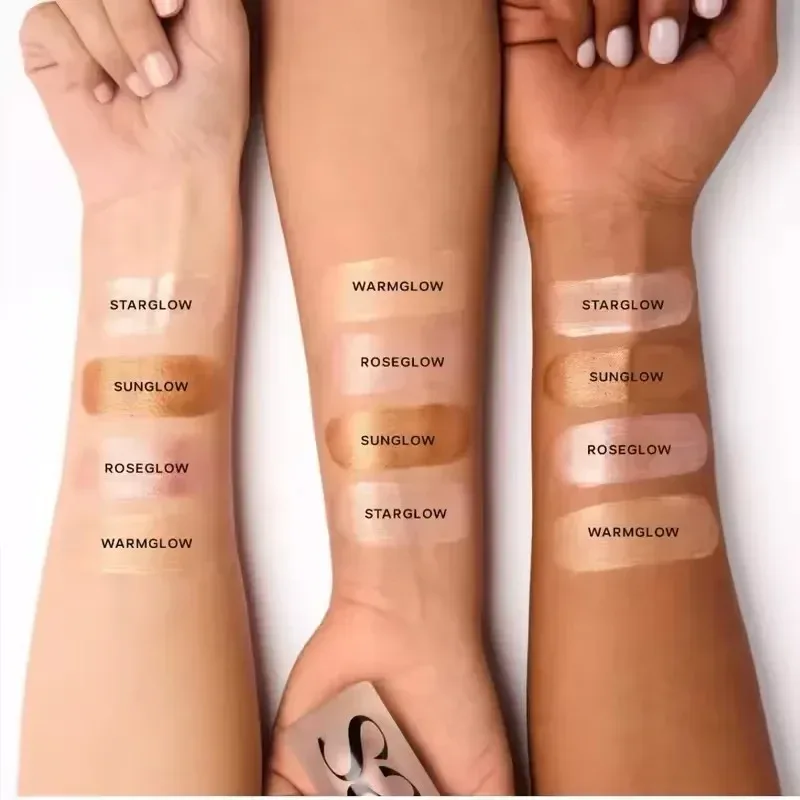 מותג חדש Saie Slight Gloss Liquid Blusher נוזלי High Gloss ג'ל Starglow עמיד לאורך זמן קל לצביעה קוסמטיקה ניידת אופנה