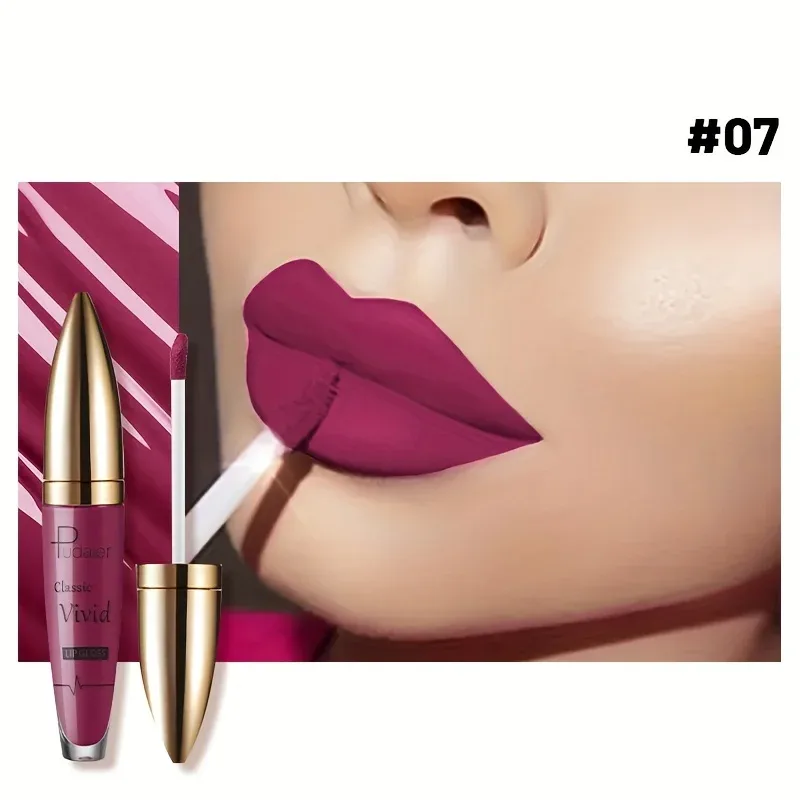 High Pigmented Matte Lip Glaze - Long-lasting Smudge Proof Liquid Lipstick Makeup Δώρα για την Ημέρα του Αγίου Βαλεντίνου Δώρο για την Ημέρα της Γυναίκας — image 3
