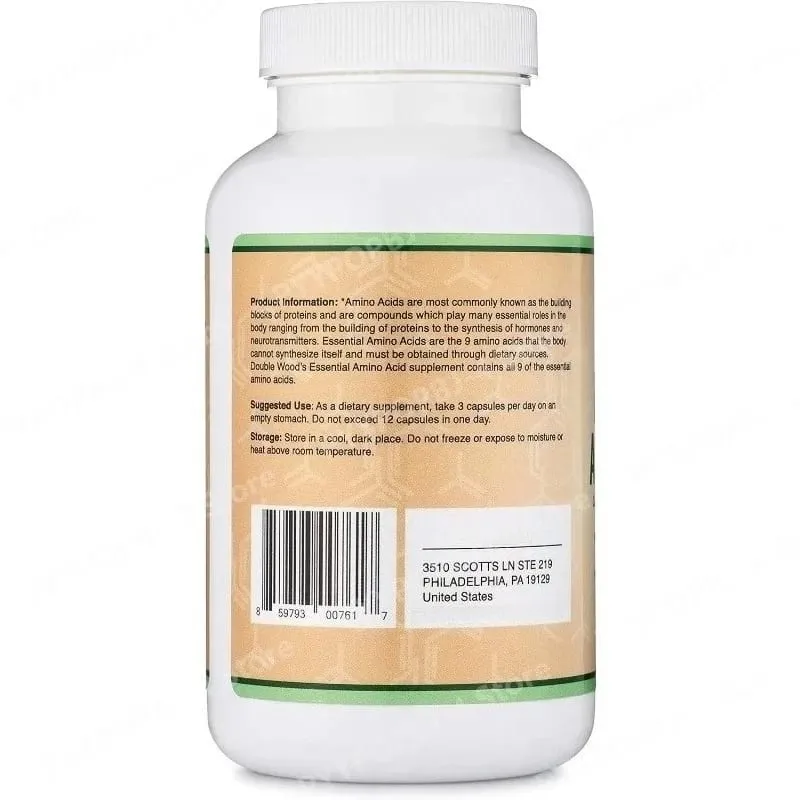 Essential Amino Acids 225 Capsules – All 9 Essential Aminos for Muscle Support & Nutrient Absorption — image 6