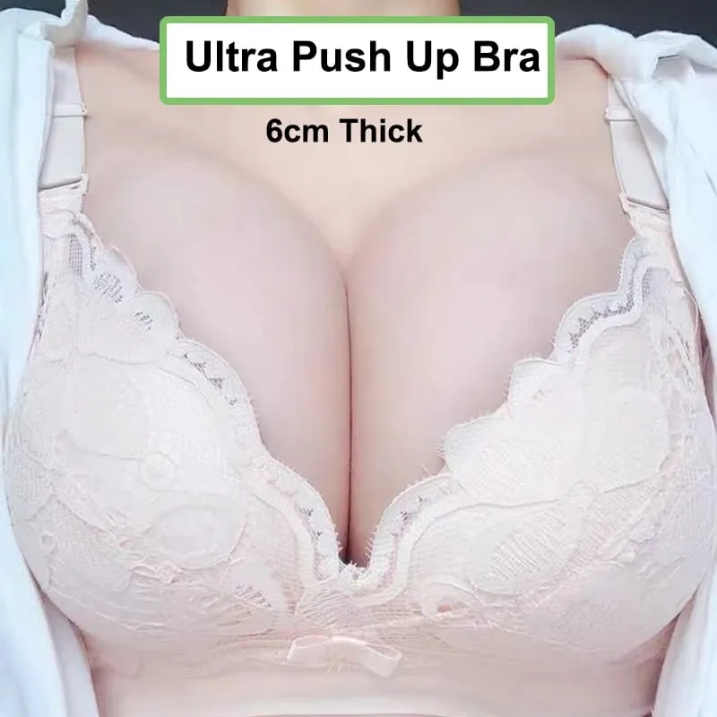 Ασύρματο σουτιέν με επένδυση Push Up πάχους 12 εκατοστών για σέξι φυσικό λίφτινγκ για μικρό στήθος — image 2