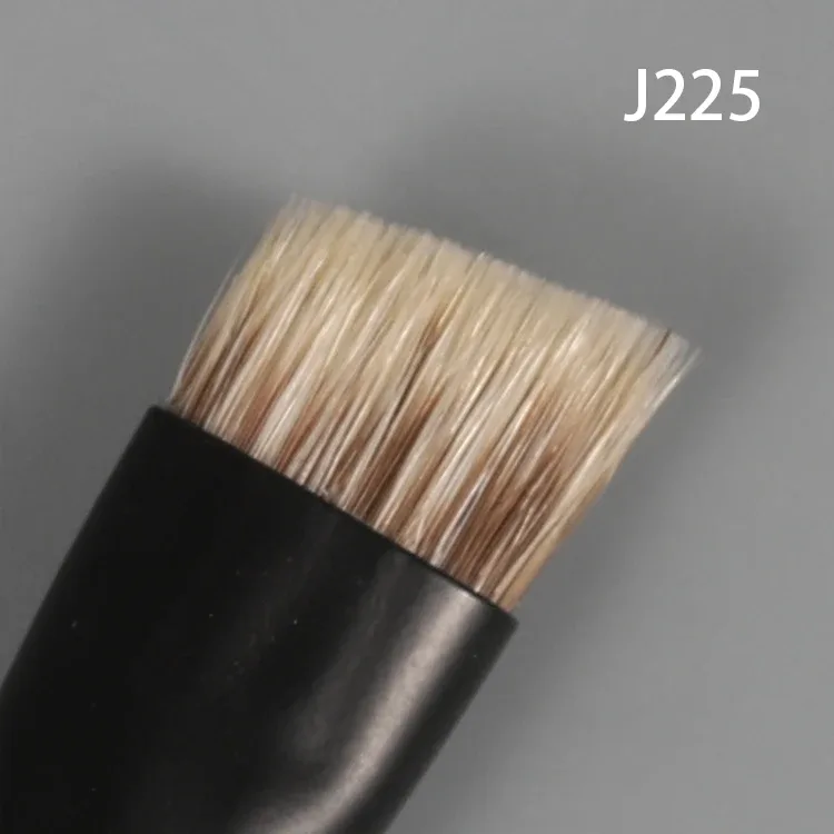 Μαλακό Saibikoho Goat Hair Eye Shadow Brush Blending Brush Επαγγελματικό χειροποίητο πινέλο μακιγιάζ Βούρτσες μακιγιάζ με λαβή από ξύλο Ebony — image 19