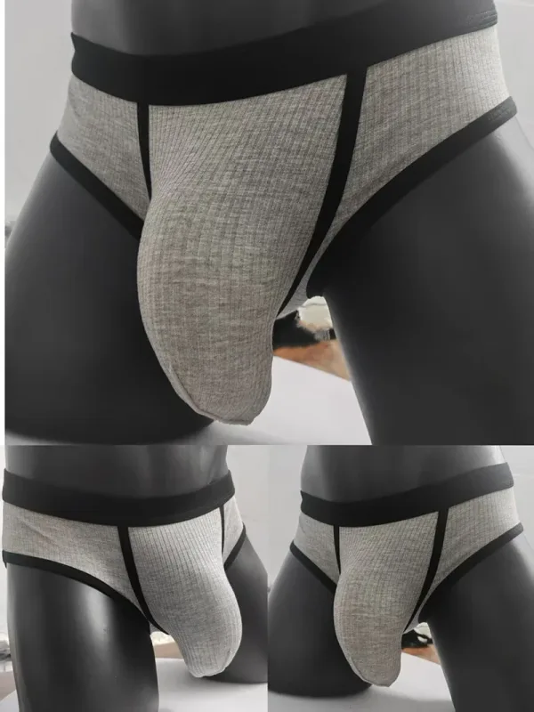 Men's Briefs with Large Pockets Are Very Sexy. Large-space Sports Underwear for Men 3256810183240378 — image 6