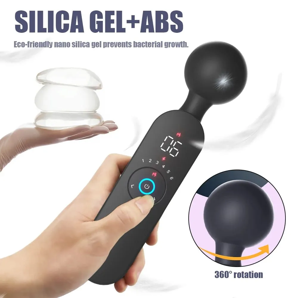Ασύρματοι δονητές Dildo AV Magic Wand for Women Clitoris Stimulator 72 Συχνότητα Ισχυρό μοτέρ μασάζ Είδη Παιχνίδια σεξ για ενήλικες