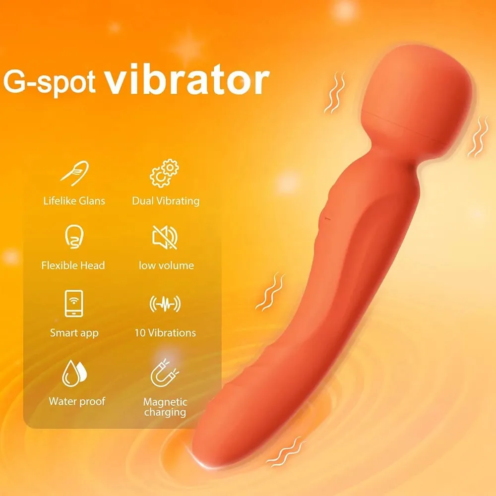 Smart APP Wireless Remote AV Magic Wand Vibrator Powerful G Spot Clit Stimulator Women USB Rechargeable Waterproof Adult Sex Toy — image 5