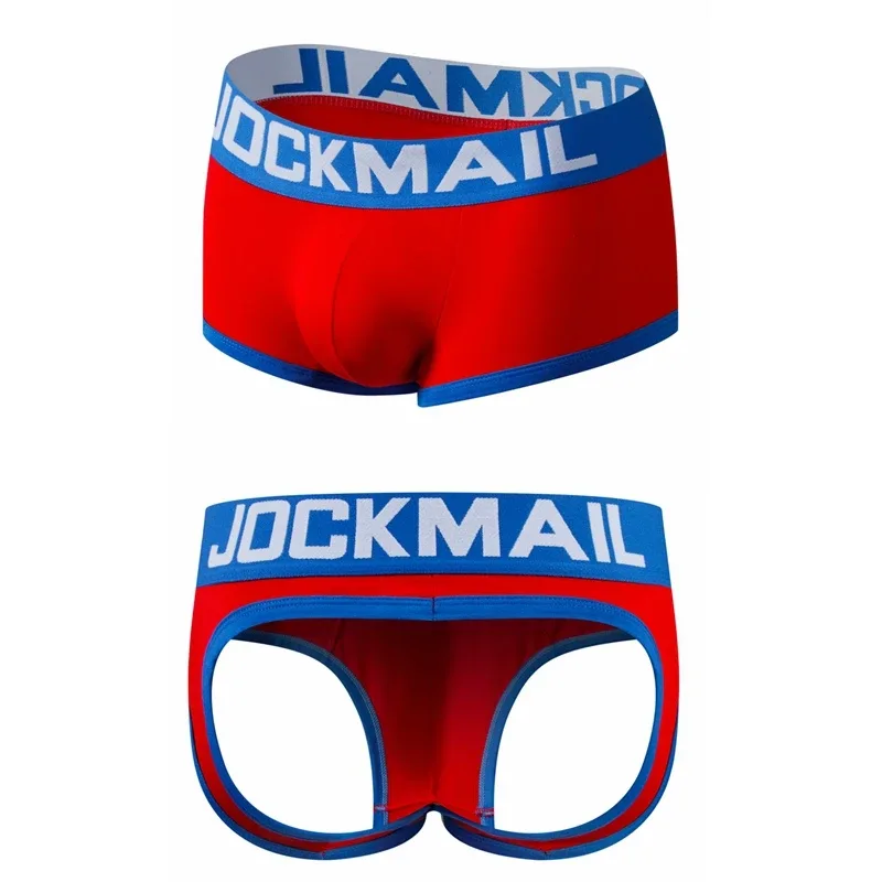 Mens Underwear Jockstrap Boxer Trunks Gay Penis Pouch Cueca Boxer Calzoncillos Hombre Man Boxer Shorts Sleepwear Gay Panties — image 36