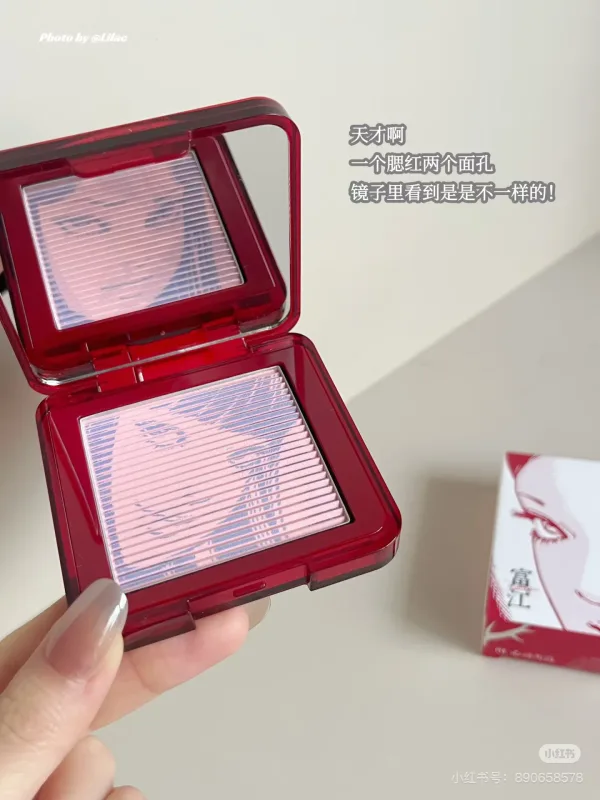 Little Ondine Limitate Κουτί δώρου 3D Floating Shadow Blush Palette Lip Tint Eyeliner Pencil Mascara blush Κραγιόν Σετ μακιγιάζ — image 3