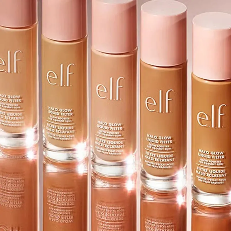 ELF Halo Glow Liquid Filter Liquid Foundation Pre Makeup Gel Gel Αύξηση της Ενυδατικής Αίσθησης Brighten The Skin Cosmetics