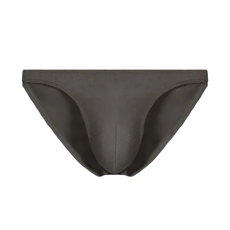 Men's underwear men's small triangle pants U convex Modal thin stretch sexy low waist tight narrow side underpants — image 30