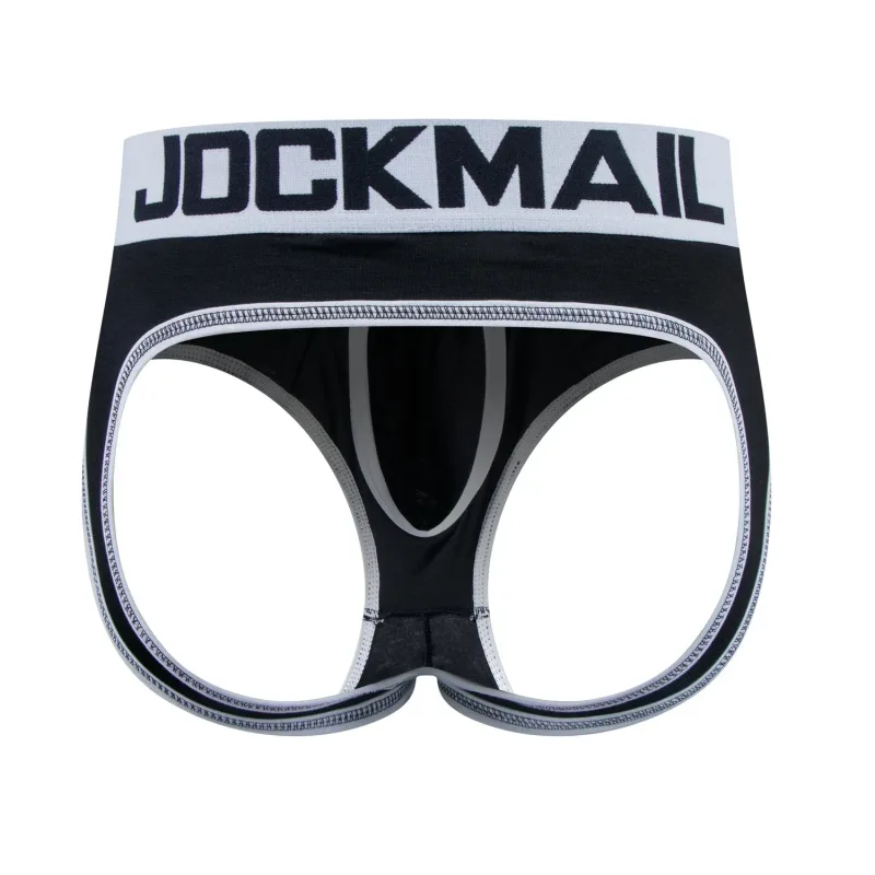 Nam Không Đáy Đồng Tính Quần Lót Hở Lưng Quần Đùi Jockstrap Ẻo Lả Dương Vật Túi Đẩy Lên Quần Lót Calzoncillos Hombre Trơn Trượt — image 7