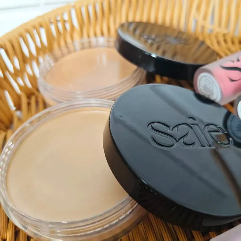 Fashion Saie Glitter Hydration Liquid Powder Blusher Moisturizing Liquid High Gloss Facial Contour Cream Products Makeup — image 5