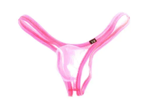 High Elastic Men Shiny Sheer Mesh Briefs U Pouch Low Waist Large Capacity Pouch Triangle Underwear — image 12