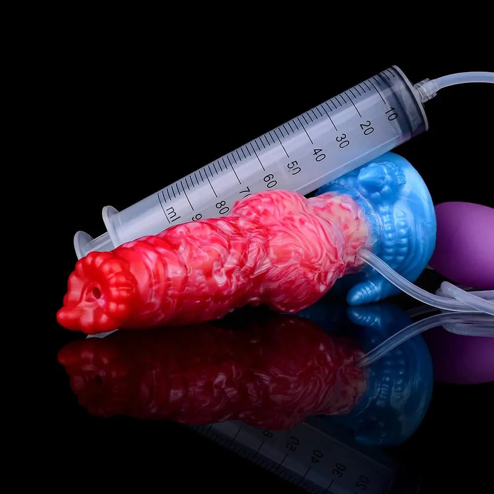 Huge Knot Squirting-Inflatable Dildo with Strong Sucker Silicone Inflat Anal Plug Trainer Beginner Sex Toys for Women Men — image 6