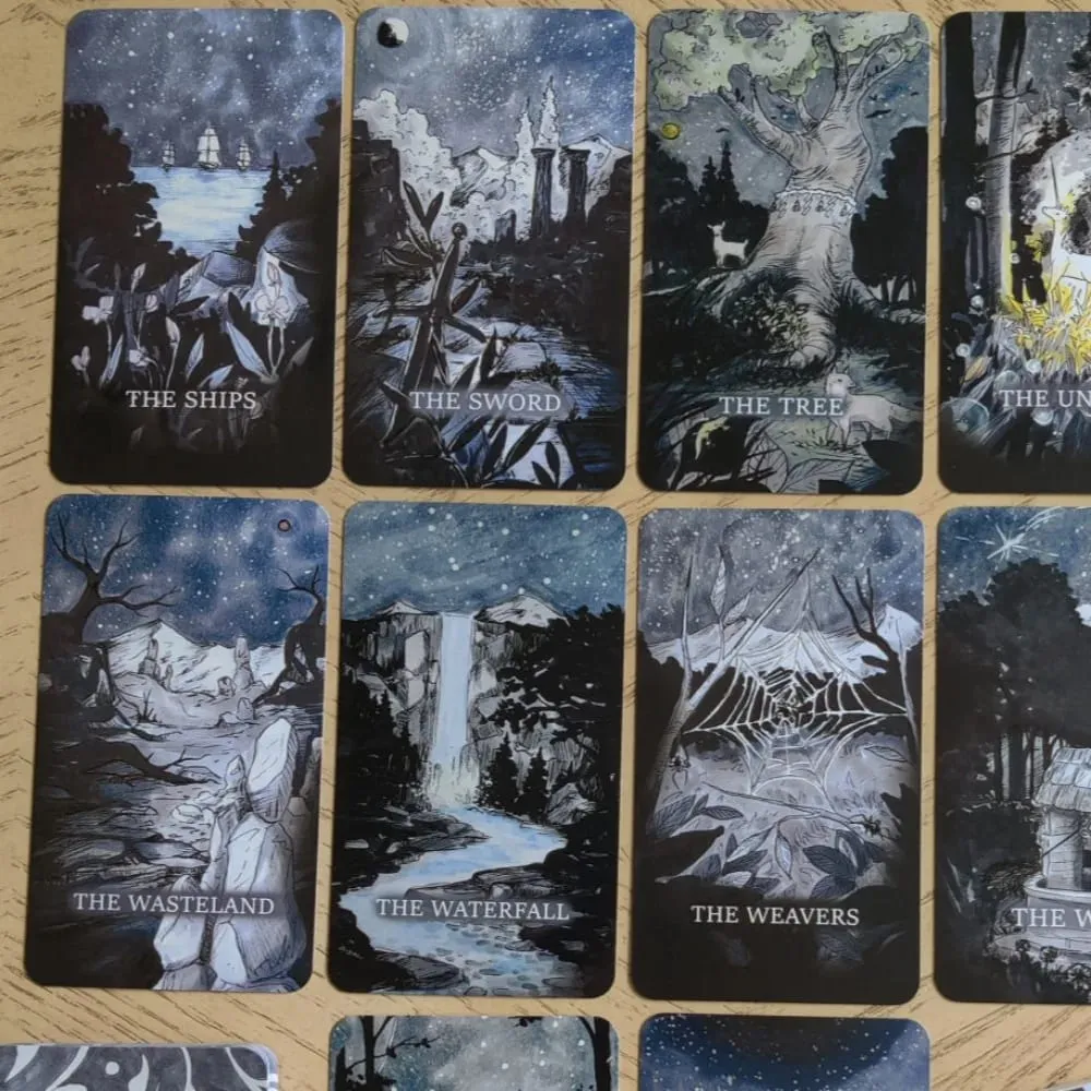 The Endless Oracle 9*6cm A Hand-Illustrated Myriorama Oracle Deck 56 Pcs Cards — image 2
