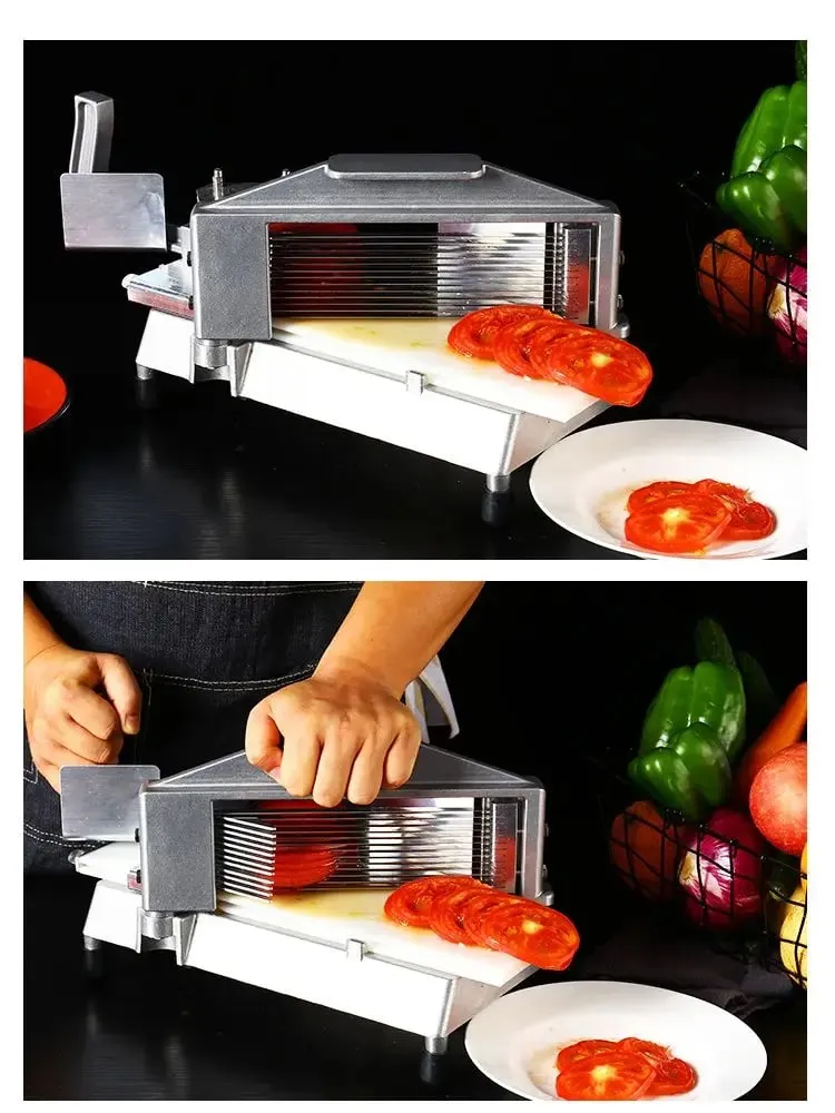Steel Alloy Tomato Cutter Kitchen Tomato Slicer — image 7
